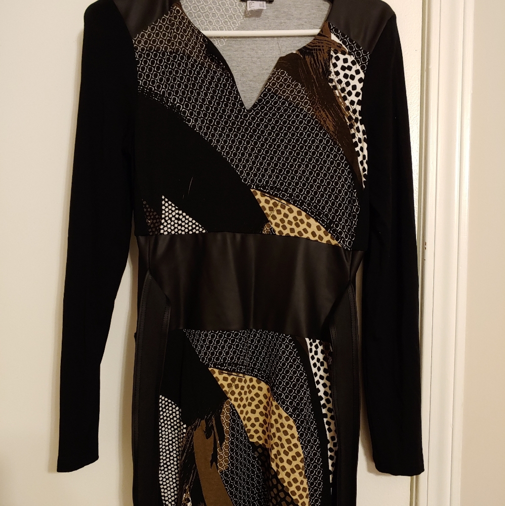 Animal print dress